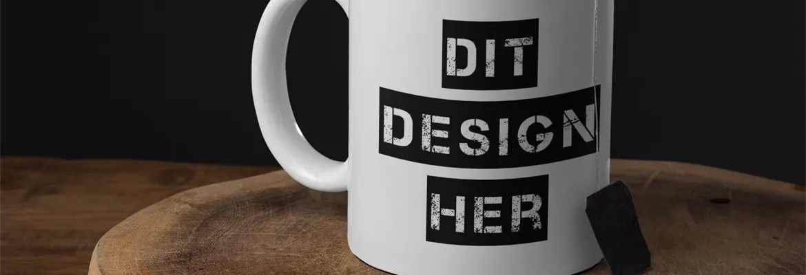 Design eget kaffekrus med tryk Design din egen T-shirt