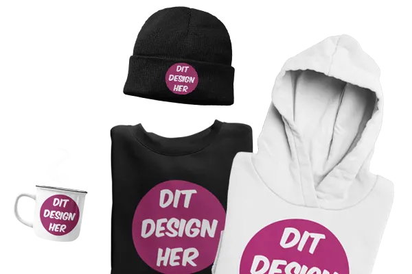 dusin foran prøve Design Din Egen T-shirt – Lav fede t-shirts, tøj og produkter med eget tryk